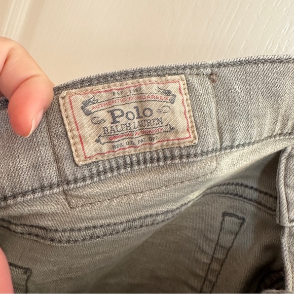 Polo Ralph Lauren - gray jeans size 26 - Picture 9 of 10